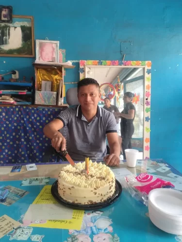 Diario Eyipantla celebra el cumpleaños  de José Alberto Catemaxca Caporal