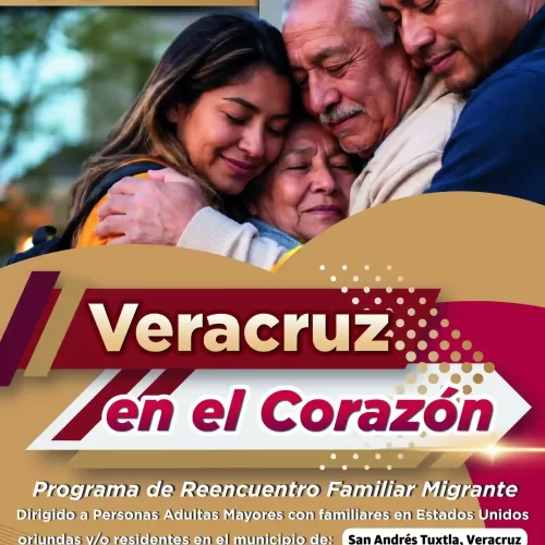 “Veracruz en el Corazón” facilita reencuentro de familias separadas por la migración