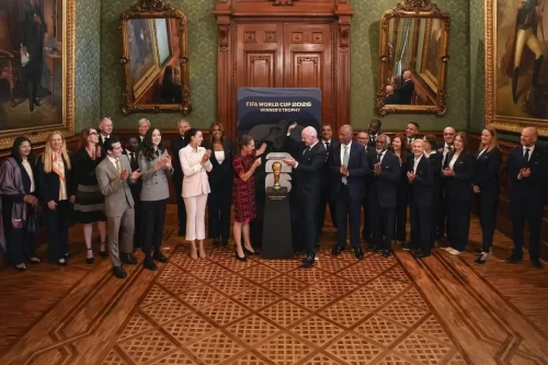 Sheinbaum recibe a presidente de la FIFA previo al arranque del Mundial 2026