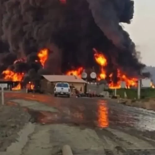 Fallece trabajador contratista en zona del pozo Krem-1 de Pemex en Las Choapas