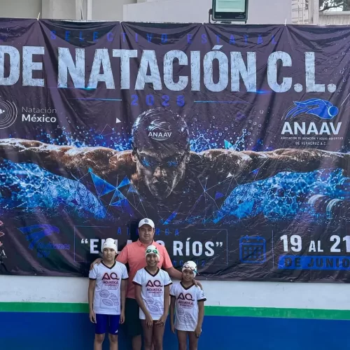 Nadadores sanandrescanos brillan en el Selectivo Estatal Veracruz 2026