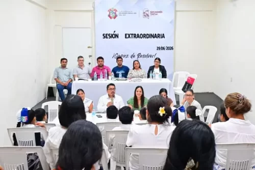 Instalan Consejo de Participación de Niñas, Niños y Adolescentes en San Andrés Tuxtla