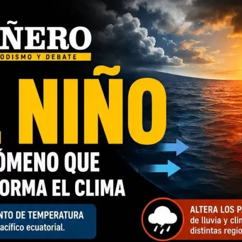 El fenómeno El Niño podría influir en el clima de México durante 2026 y 2027