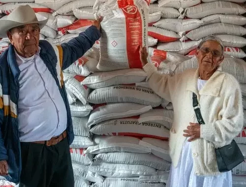 Agricultura lleva fertilizantes a más de 1.7 millones de productoras y productores de todo el país