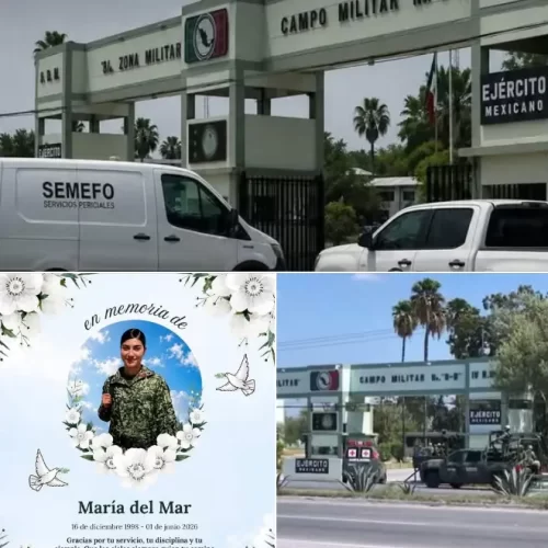 Investigan muerte de soldado al interior de cuartel militar en Reynosa