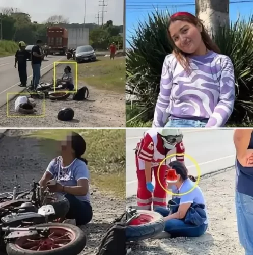 Accidente de motocicleta deja a joven gravemente lesionada en carretera Martínez de la Torre-San Rafael