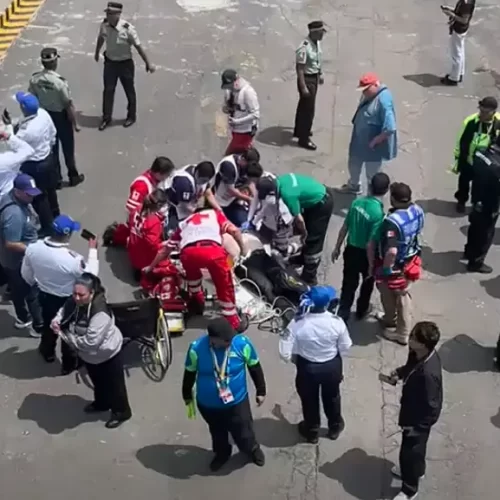 Aficionado alemán fallece antes de la inauguración del Mundial en el Estadio Ciudad de México