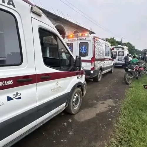 Menor pierde la vida tras ser alcanzada por un rayo en Papantla