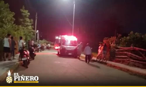 Mujer es atacada con un machete por su hijo en Oteapan; Guardia Comunitaria logra detener al agresor