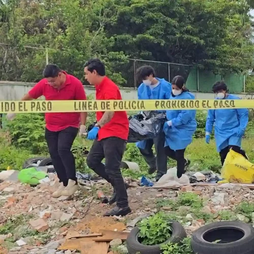 Hallan a hombre sin vida en terreno  baldío del centro de Veracruz