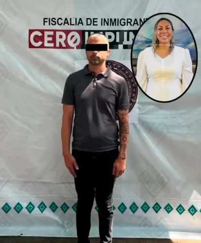 Detienen en Chiapas a cubano acusado del feminicidio de mujer originaria de Minatitlán en Cancún