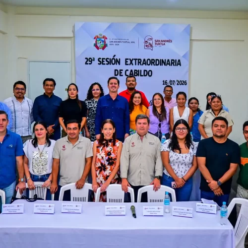 Instalan Consejo Municipal de Participación Escolar para fortalecer la educación en San Andrés Tuxtla.