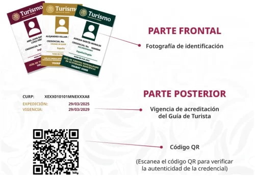 Sectur invita a identificar a los Guías de Turistas acreditados durante estas vacaciones de verano