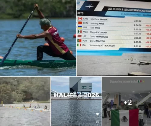 Veracruzano se coloca entre los siete mejores del mundo en Campeonato Mundial de Canotaje